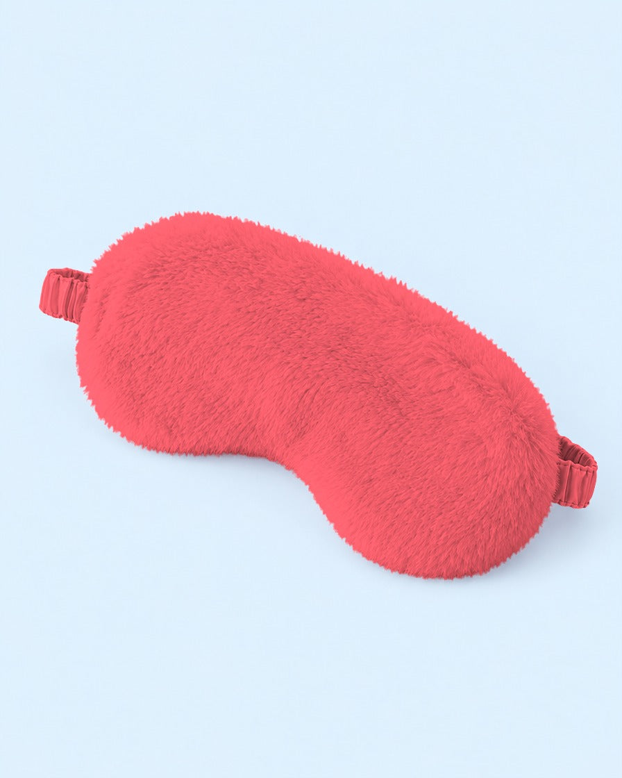 Cuddle Cloud Plush Sleep Mask - Watermelon